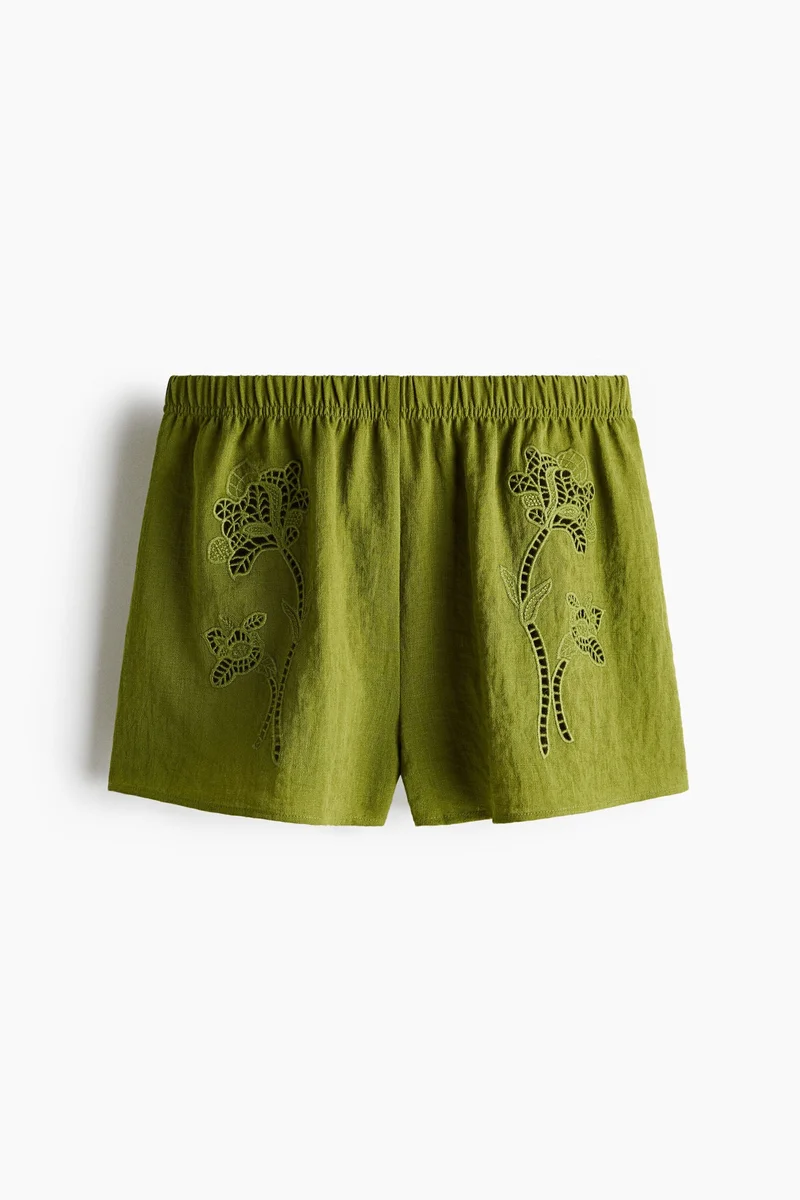 H&M Broderie anglaise shorts